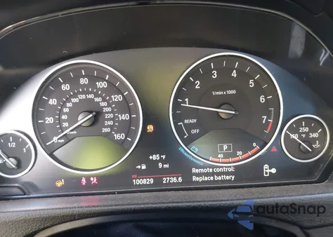 2015 BMW 328I from USA, damaged, VIN WBA3A5C59FF610982